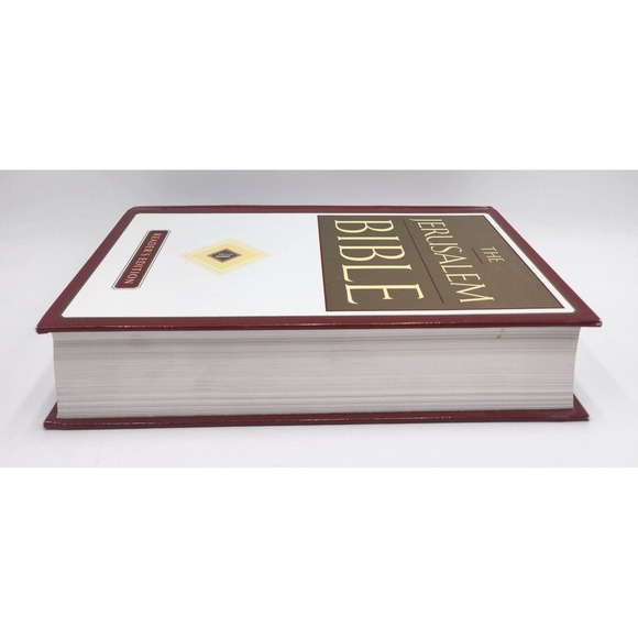 The Jerusalem Bible Reader's Edition Hardcover English Catholic Scripture - Picture 2 of 5
